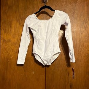 CAPEZIO girls size Large long sleeve leotard . New never worn.